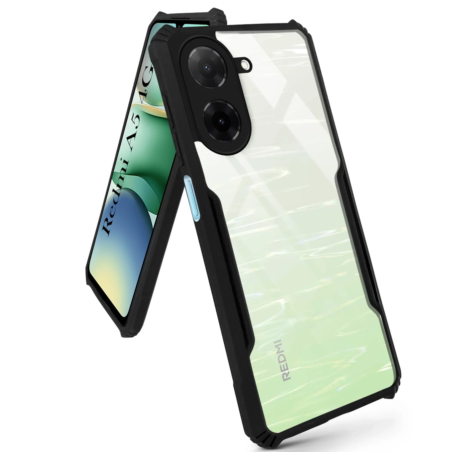 Redmi A5 Shockproof Rugged Case with Enhanced Grip and Heavy Duty Corner Protection