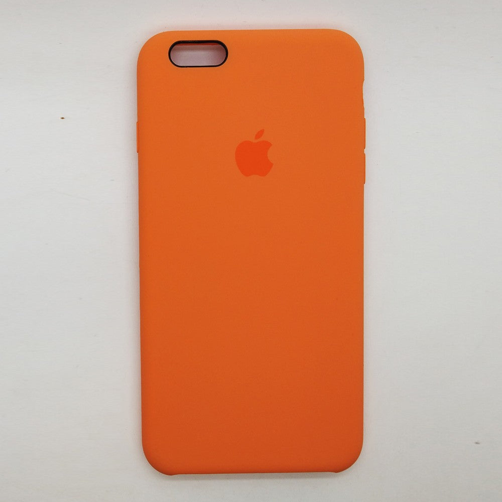 apple silicone case Velvet inner cover Hard back cover for iPhone 6 Plus / 6s Plus