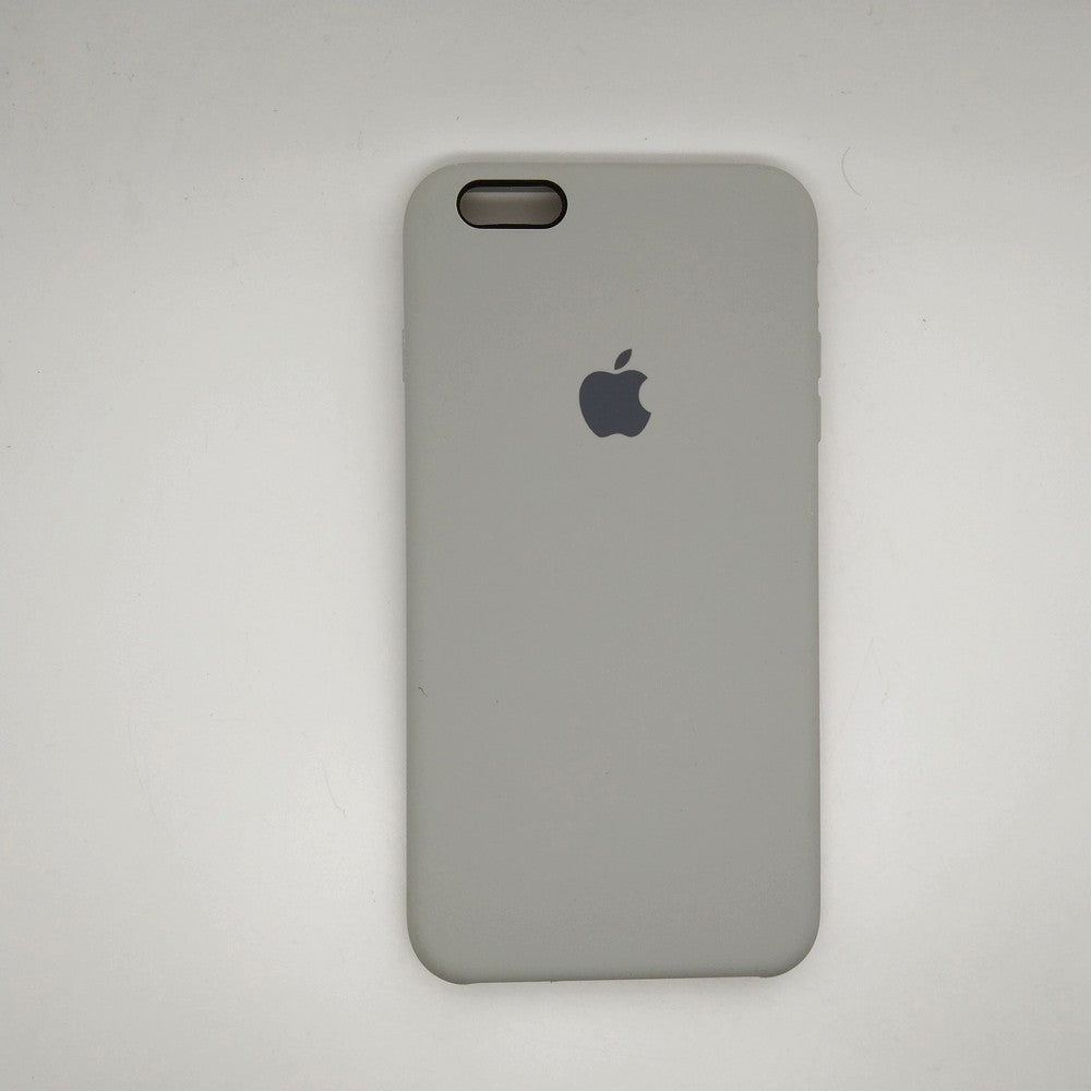 apple silicone case Velvet inner cover Hard back cover for iPhone 6 Plus / 6s Plus