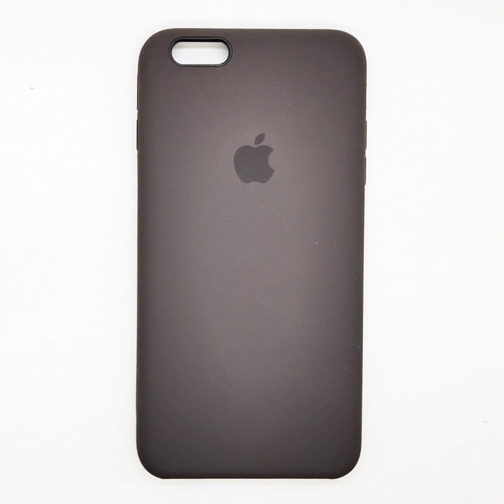 apple silicone case Velvet inner cover Hard back cover for iPhone 6 Plus / 6s Plus