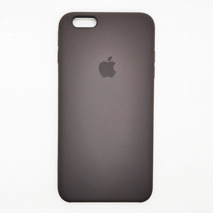 apple silicone case Velvet inner cover Hard back cover for iPhone 6 Plus / 6s Plus