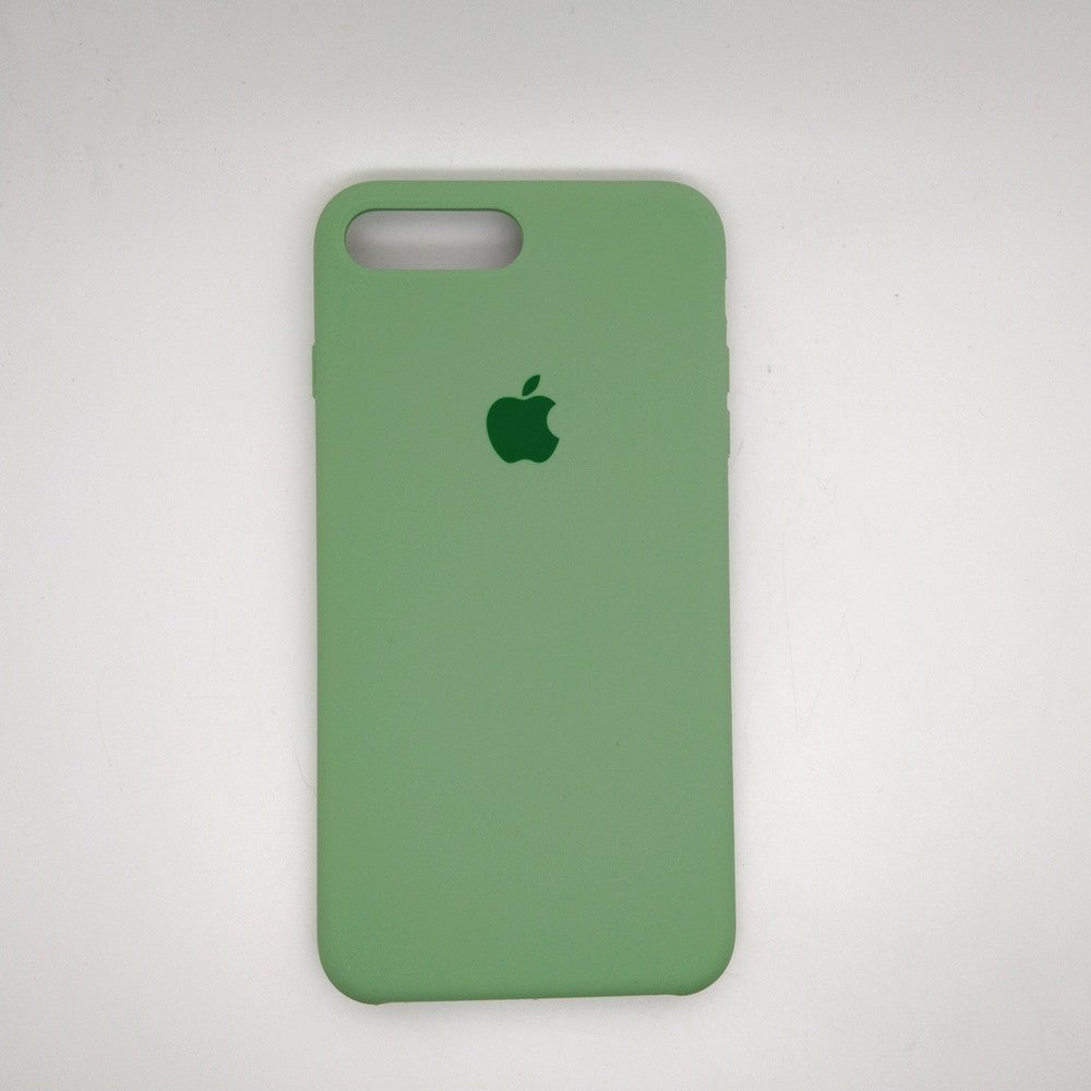 apple silicone case Velvet inner cover Hard back cover for iPhone 7 Plus / 8 Plus