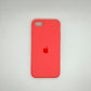 apple silicone case Velvet inner cover Hard back cover for iPhone 7 / 8