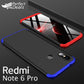 Original GKK Dual Tone 360º Case for Note 6 Pro