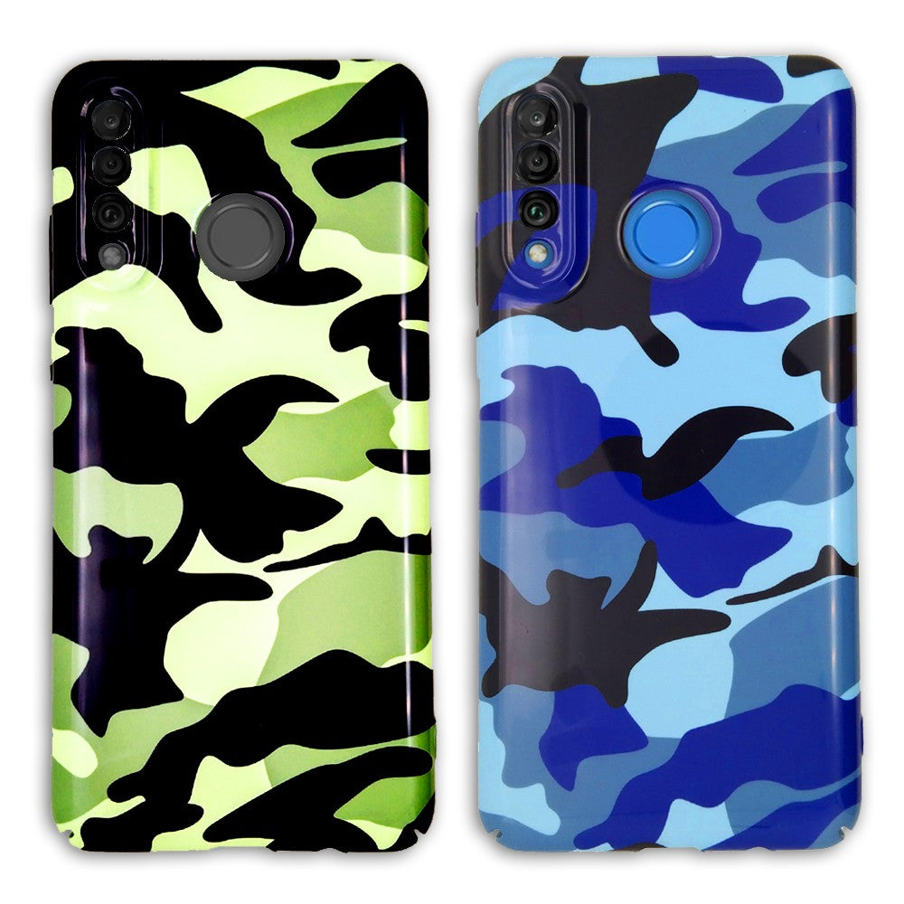 Camo Design PC New Army Design Case for Huawei P30 Lite