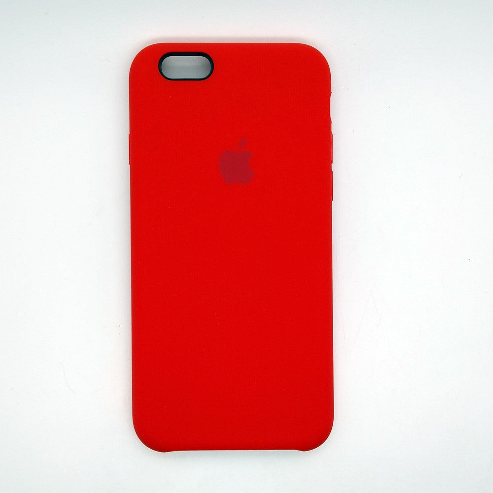 apple silicone case Velvet inner cover Hard back cover for iPhone 6 / 6s