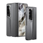 LEEKA Samsung Z Fold 6 case with Super Luxury Sport car fiber Pro case design with free inbuilt Screen Protector