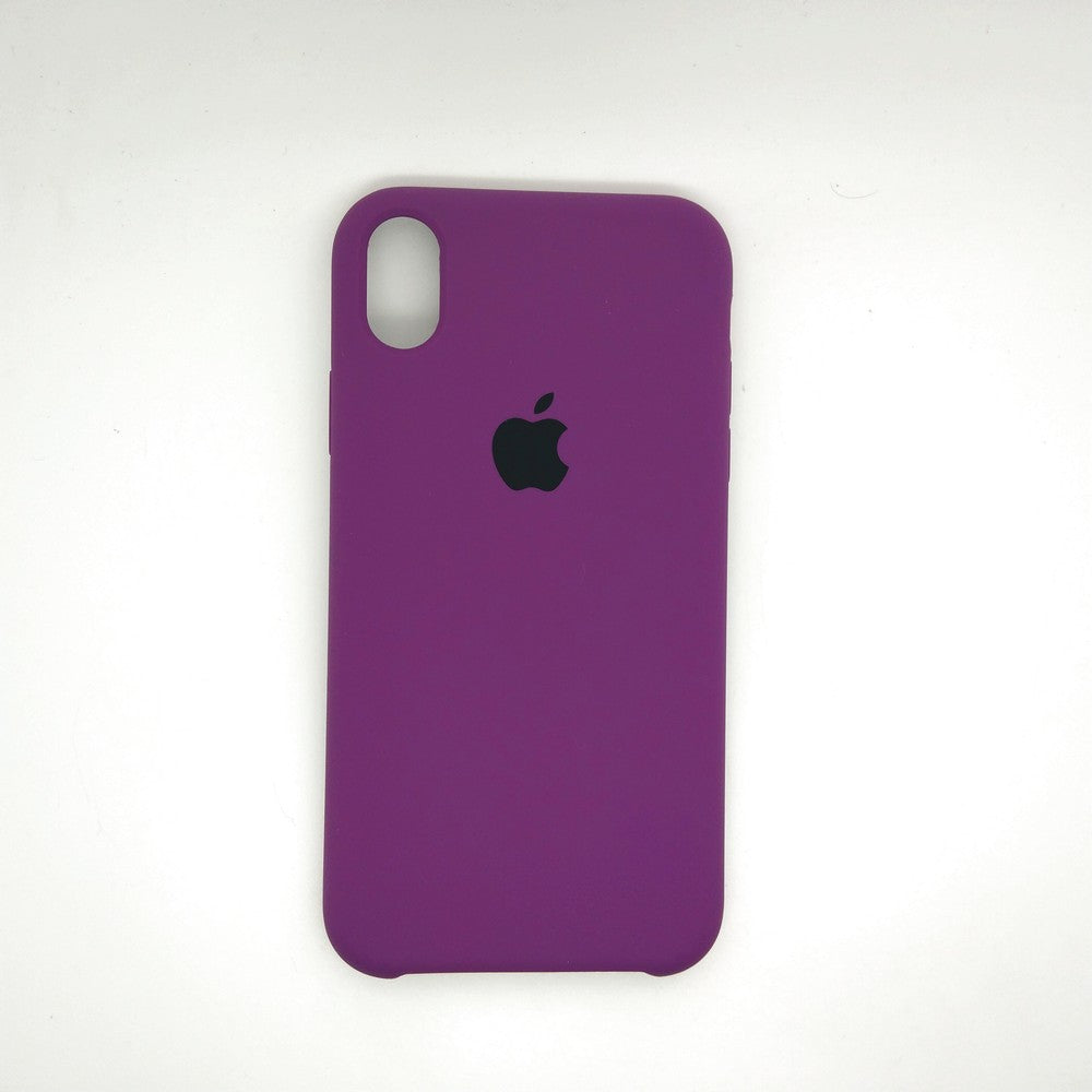 apple Liquid Silicone Back Cover for XR