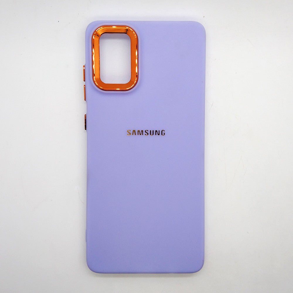 Gold Camera Protection Back Cover for Samsung A71