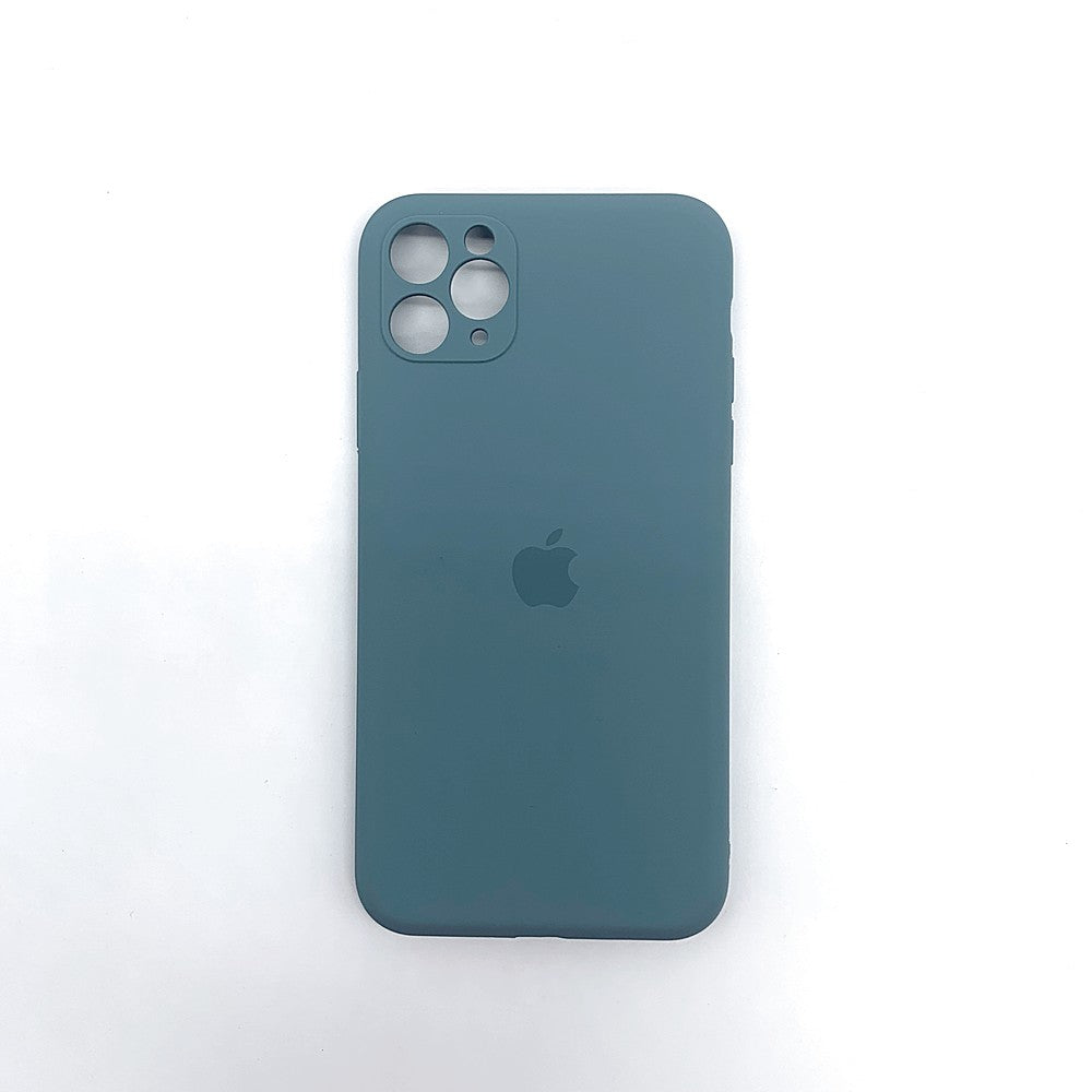 apple silicone case Velvet inner cover Hard back cover for iPhone 11 Pro Max