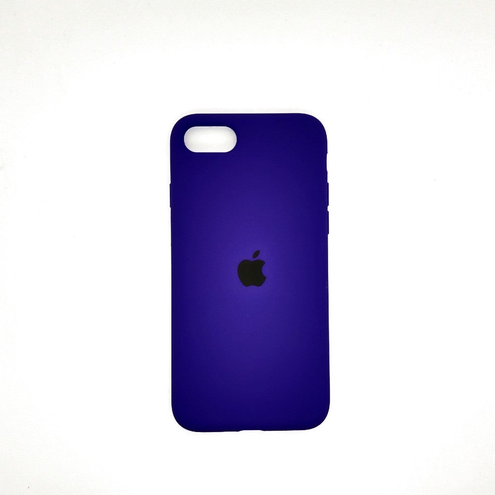 apple silicone case Velvet inner cover Hard back cover for iPhone 7 / 8
