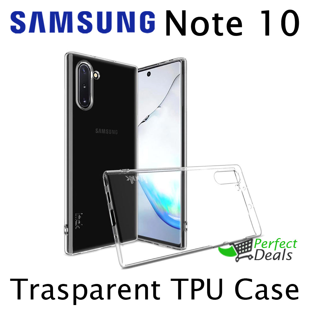 Transparent Clear TPU Case for Samsung Note 10