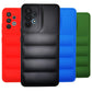 Puffer Case Jacket Cushion Back Cover for Samsung A32 4G