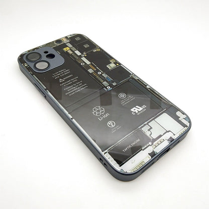 Circuit Board High Quality Hard Cover Full Camera Lens Protective Case for iPhone 12