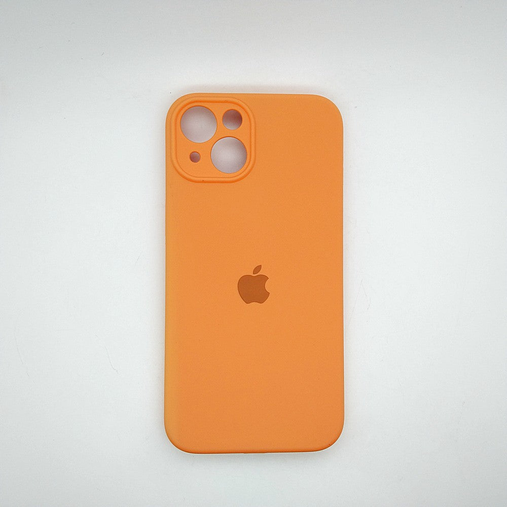 apple silicone case Velvet inner cover Hard back cover for iPhone 13