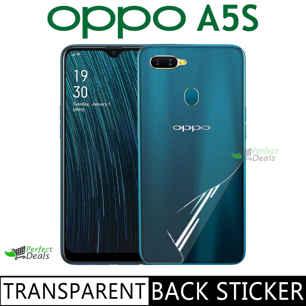 Clear Skin Back Sticker for OPPO A5s