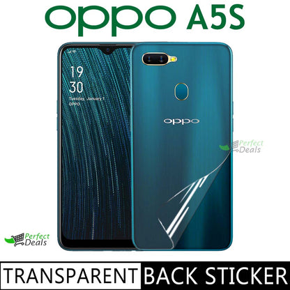 Clear Skin Back Sticker for OPPO A5s