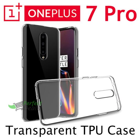 Transparent Clear TPU Case for OnePlus 7 Pro