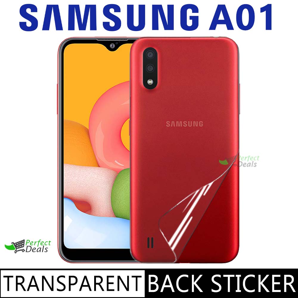 Clear Skin Back Sticker for Samsung Galaxy A01