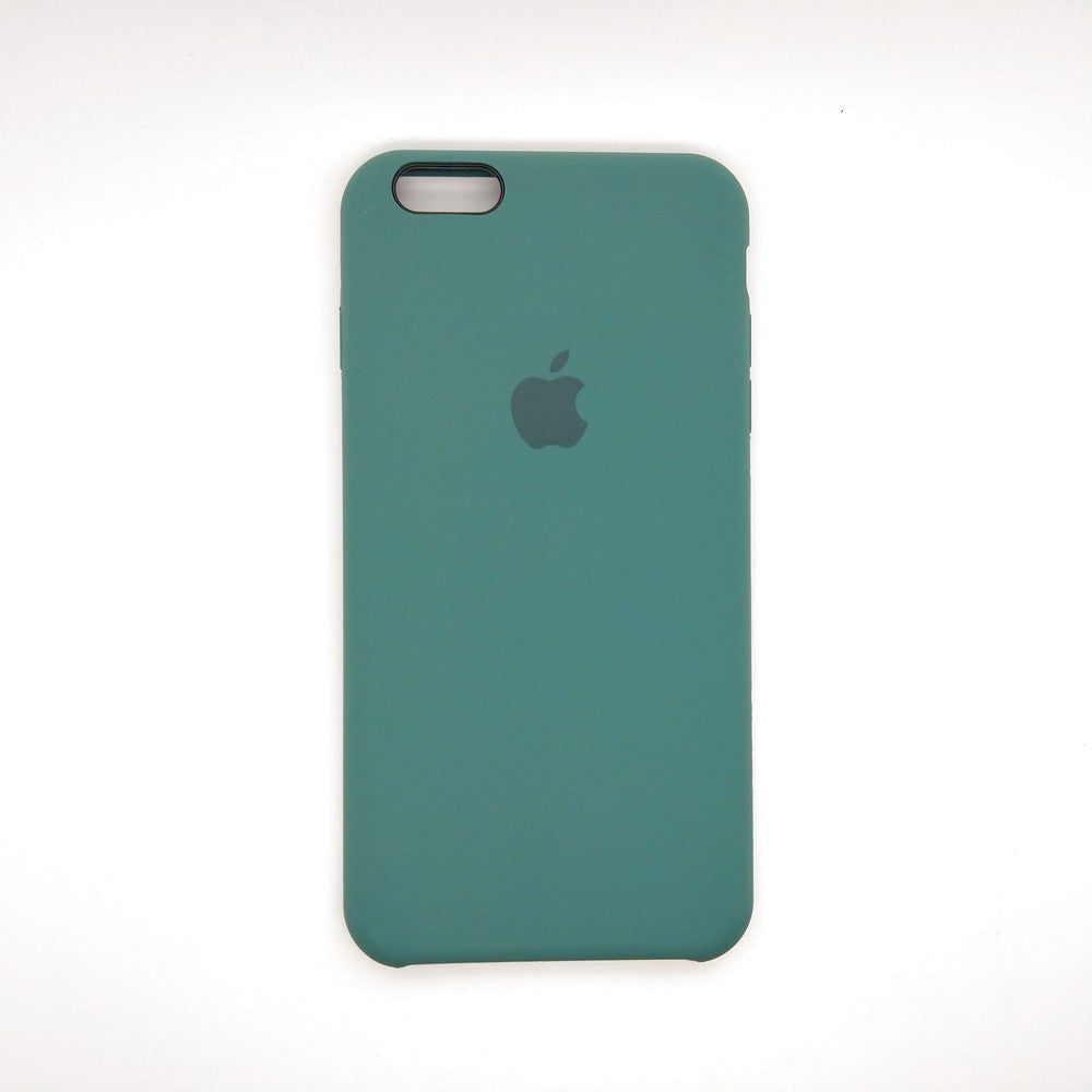 apple silicone case Velvet inner cover Hard back cover for iPhone 6 Plus / 6s Plus