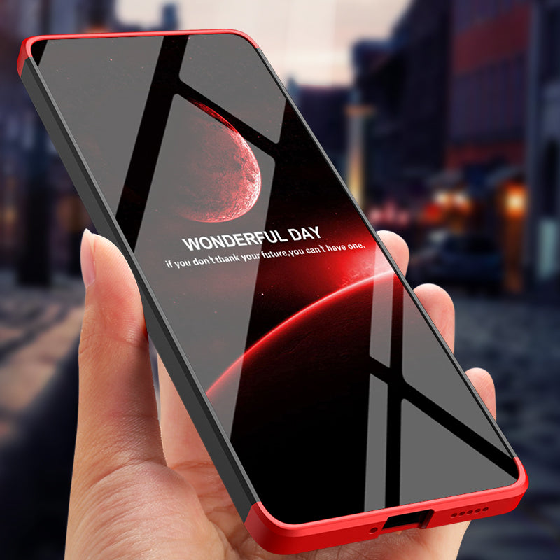 LEEKA Redmi Note 12 Pro Full 3in1 Cover 360º Shockproof Armour Hard Matte PC Case