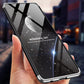 LEEKA Samsung A13 Full 3in1 Cover 360º Shockproof Armour Hard Matte PC Case
