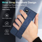 LEEKA Elastic Wristband Strap Silicone Fall Prevention Phone Case for Samsung Galaxy Z Fold 5