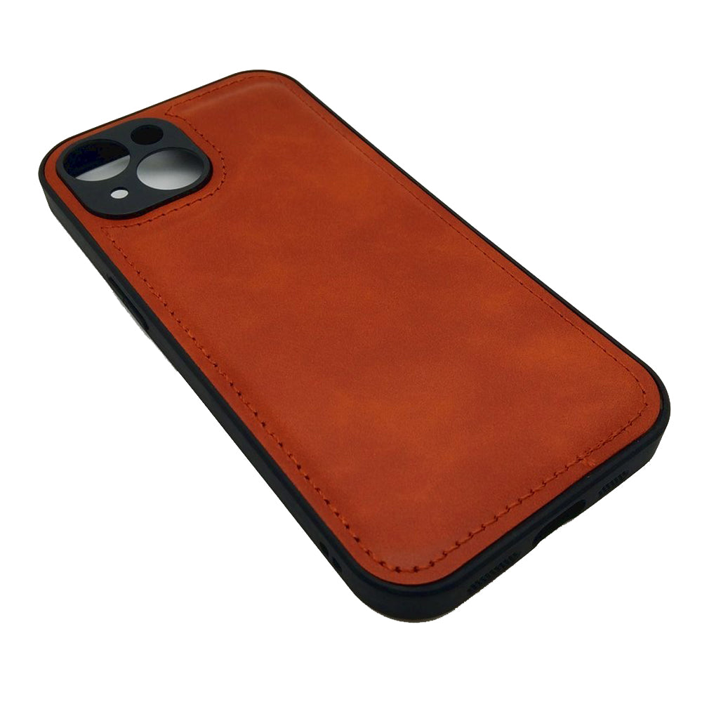 Luxury Leather Case Protection Phone Case Back Cover for apple iPhone 15