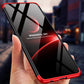 LEEKA Samsung M33 Full 3in1 Cover 360º Shockproof Armour Hard Matte PC Case