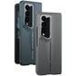 LEEKA Samsung Z Fold 3 case with Super Luxury Sport car fiber Pro case design with free inbuilt Screen Protector