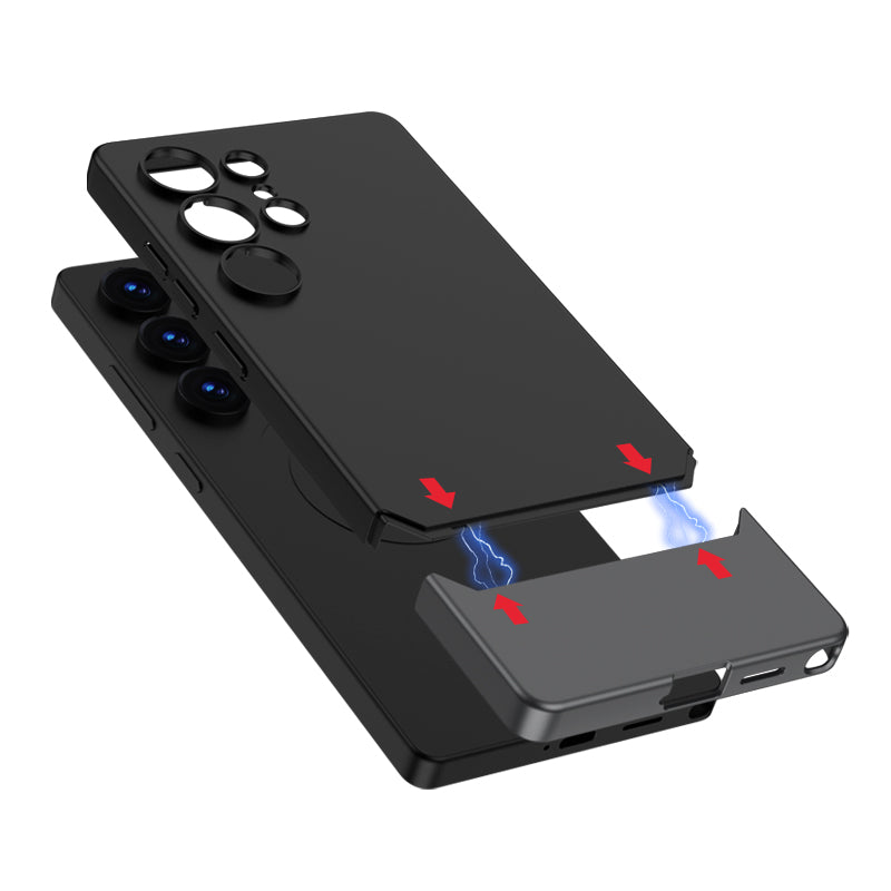 S25 Ultra LEEKA Premium Matte Hard Cover with Modular Slide Design