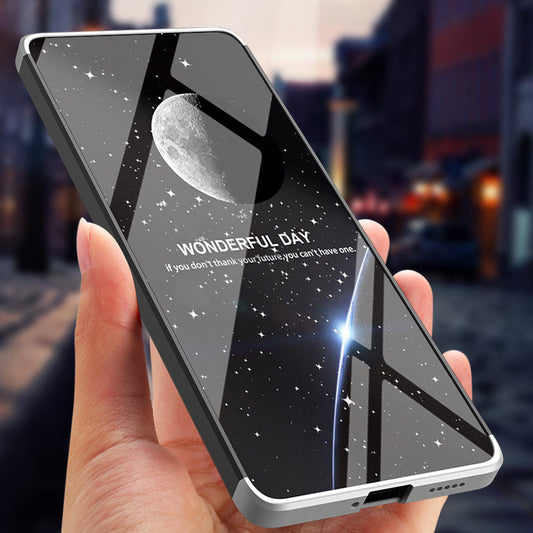 LEEKA Redmi Note 12 Pro Full 3in1 Cover 360º Shockproof Armour Hard Matte PC Case