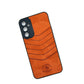 Samsung A34 5G POLO clothe texture case velvet Back Cover Orange