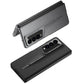 LEEKA Samsung Z Fold 3 case with Super Luxury Sport car fiber Pro case design with free inbuilt Screen Protector