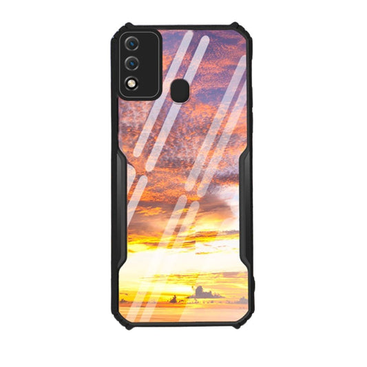 itel A48 iPaky Case Back Cover Matte Black TPU Bumper case