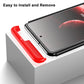 LEEKA Samsung S20 FE Full 3in1 Cover 360º Shockproof Armour Hard Matte PC Case
