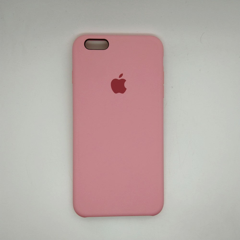 apple silicone case Velvet inner cover Hard back cover for iPhone 6 Plus / 6s Plus
