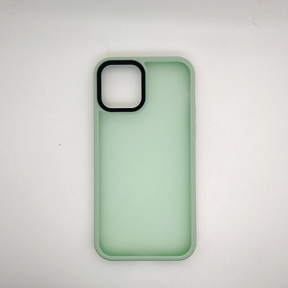 New Luxury Matte Silicone LMU Design Case for apple iPhone 12
