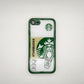 Starbucks Full Camera Lens Protective Hard Shel PC Case For apple iPhone 7 / 8