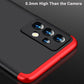 LEEKA Samsung A13 Full 3in1 Cover 360º Shockproof Armour Hard Matte PC Case