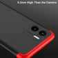 LEEKA Redmi A1 Full 3in1 Cover 360º Shockproof Armour Hard Matte PC Case