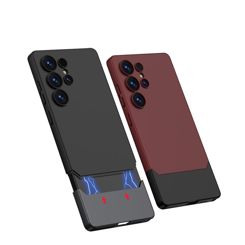 S25 Ultra LEEKA Premium Matte Hard Cover with Modular Slide Design