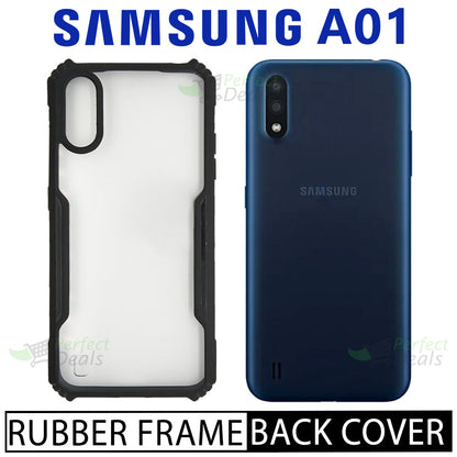 Soft Silicone TPU Bumper Case For Samsung A01