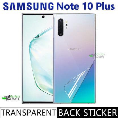 Clear Skin Back Sticker for Samsung Galaxy Note 10 Plus