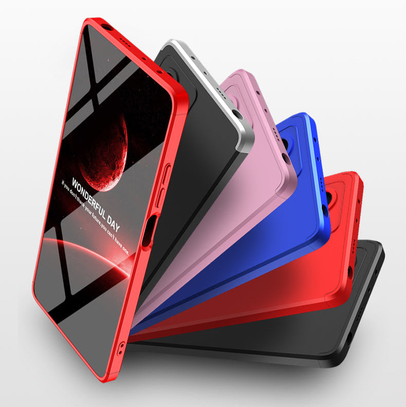LEEKA Redmi Note 12 Pro Full 3in1 Cover 360º Shockproof Armour Hard Matte PC Case
