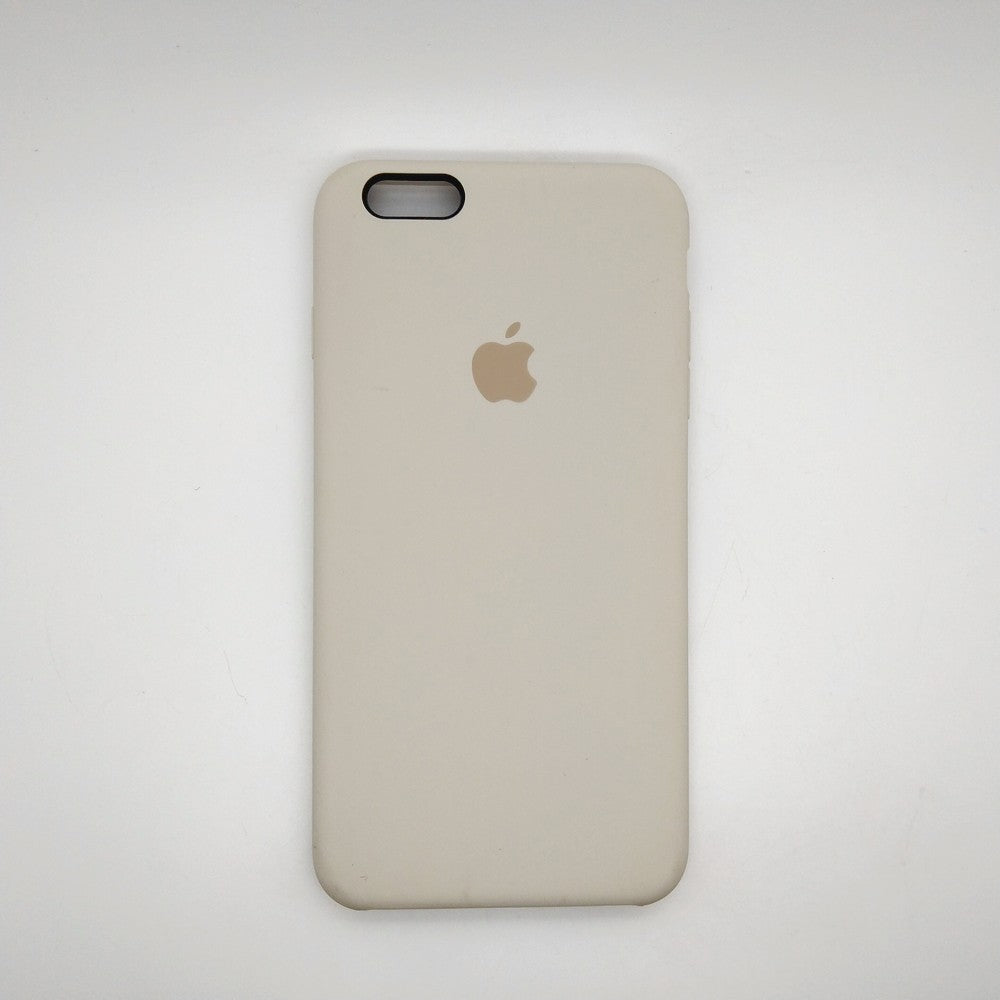 apple silicone case Velvet inner cover Hard back cover for iPhone 6 Plus / 6s Plus