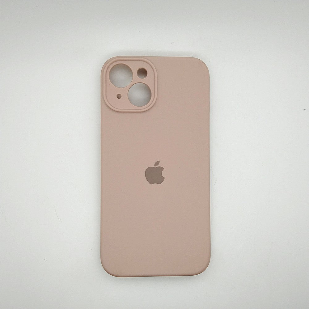 apple silicone case Velvet inner cover Hard back cover for iPhone 14