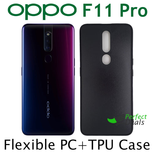 Black Custom Decal Print Slim Case for OPPO F11 Pro