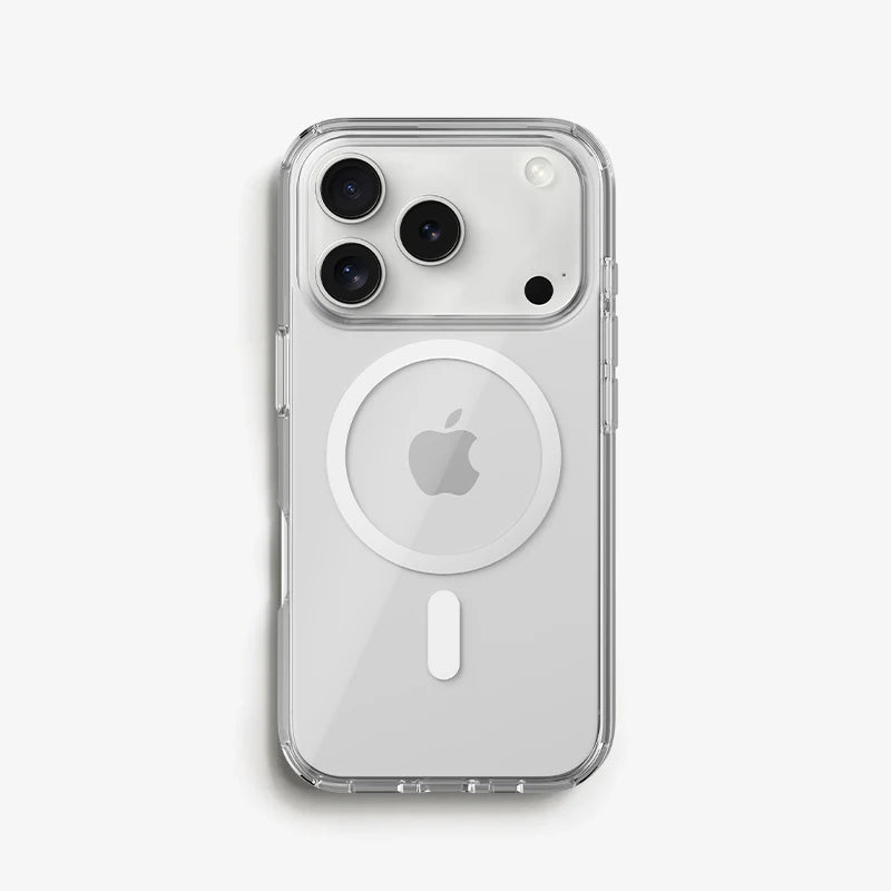 iPhone 17 Pro Clear MagSafe Compatible Case Magnetic Charging Cover