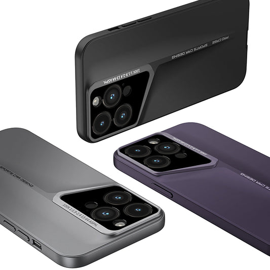 LEEKA iPhone 15 Pro case with Super Luxury Sport car fiber Pro case design